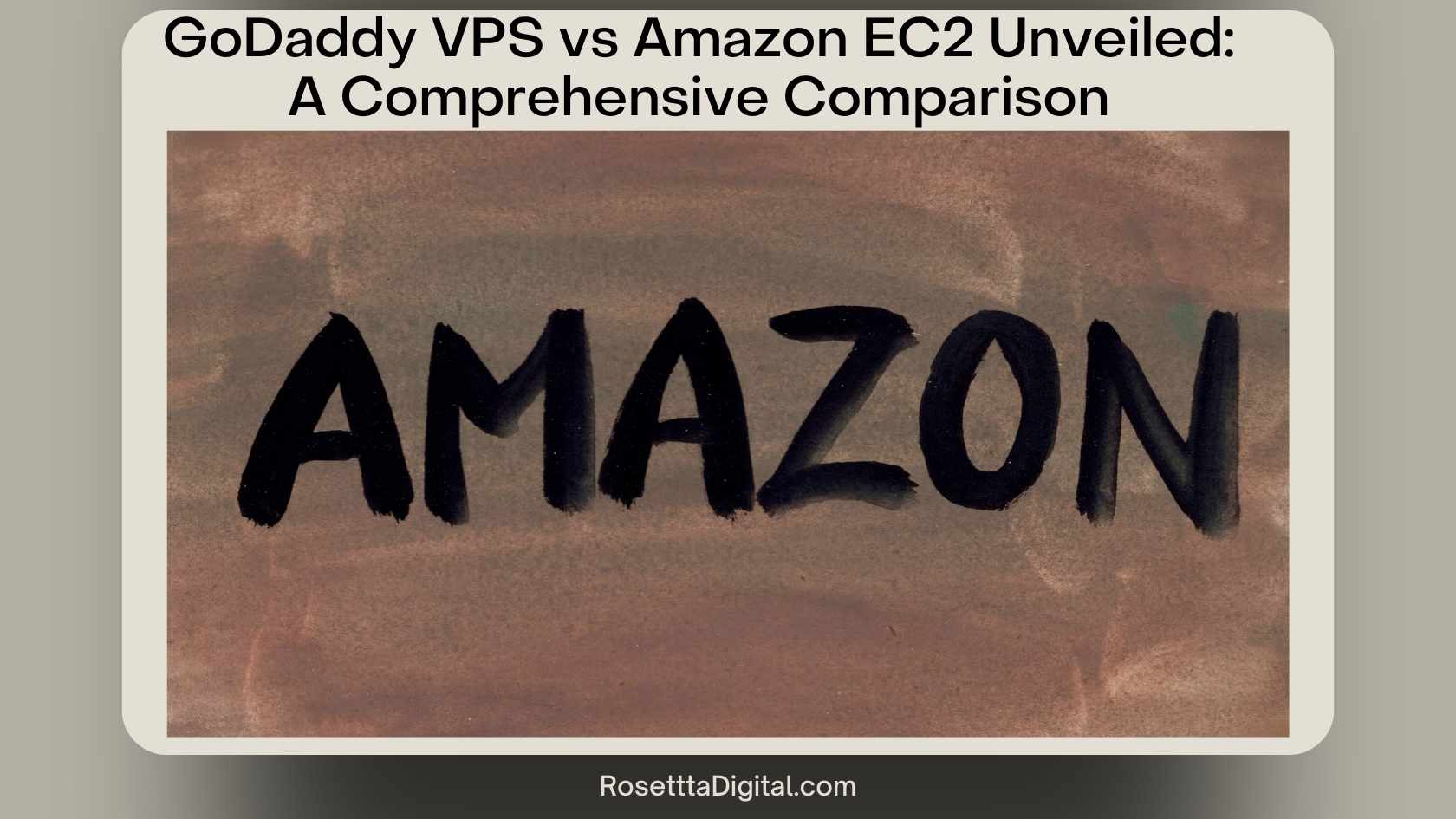 GoDaddy VPS vs Amazon EC2 Unveiled: A Comprehensive Comparison featured Image